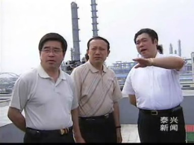 河南省灵宝市党政代表团来我市参观