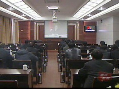 我市收看市场供应价格监管电视会