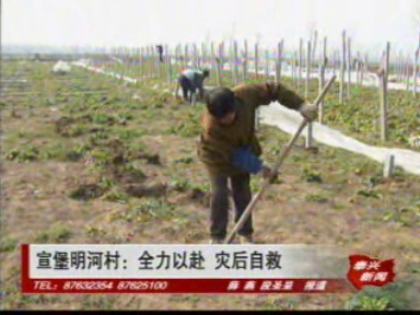 宣堡明河村:全力以赴 灾后自救