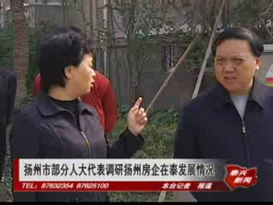 扬州市人大来泰调研扬州房企在泰发展情况