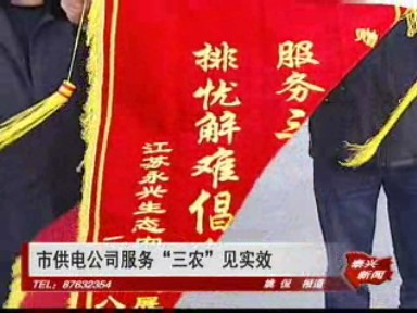 市供电公司服务“三农”见实效