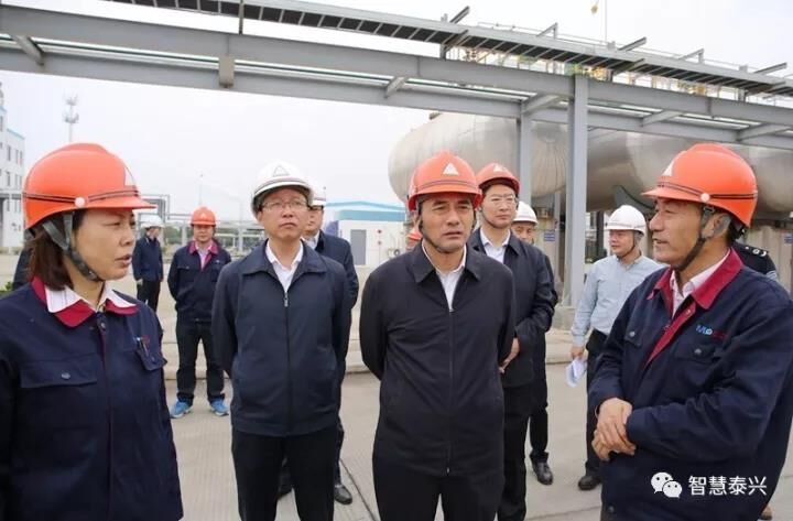 张育林督查企业安全生产工作 - 泰兴市新闻资讯